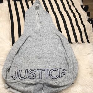 Cropped Justice Hoodie